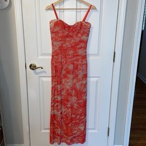 COPY - BCBG MAXAZRIA full length dress size 4 altered to fit size 2 34B